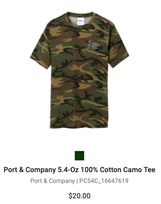 Camo Short Sleeve T-Shirt